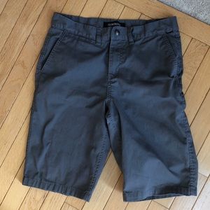 Mens Quicksilver gray shorts Size 30